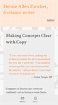 Mobile Screenshot of deniseallenzwicker.com